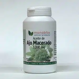 Ajo Macerado 90 perlas 1000mg. (MANABIOS)