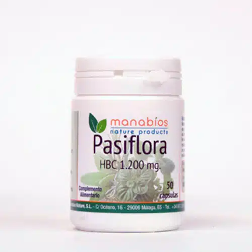 Pasiflora 50/90 cáp. 1200mg. (MANABIOS)