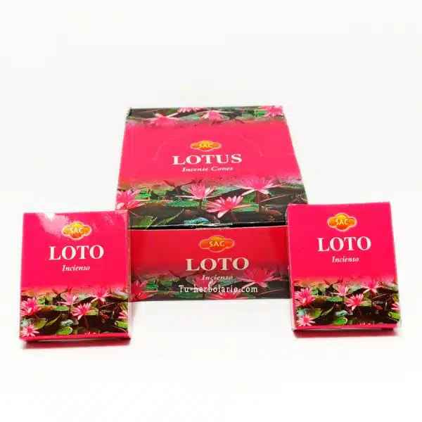 Incienso Conos Loto (Lotus) SAC
