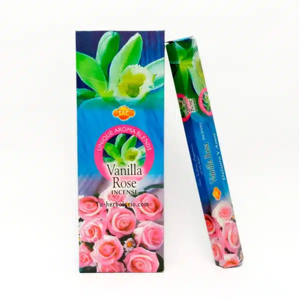 Incienso Vainilla Rosa Sac.
