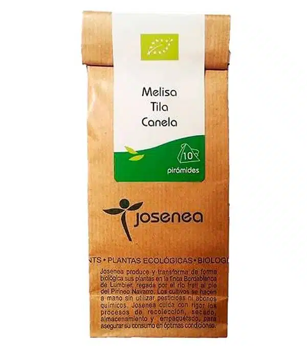 Hierbas - Melisa con Tila y Canela BIO pirámides