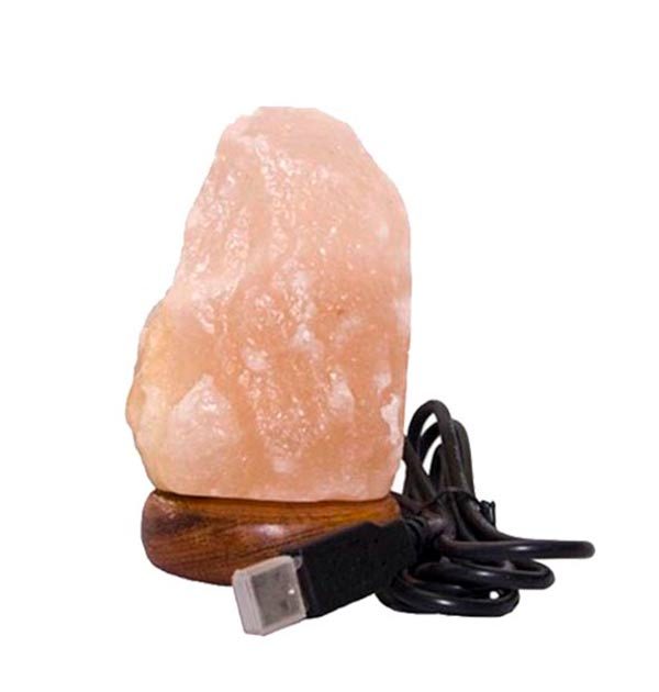 Lampara de Sal del Himalaya USB - Natural - Tu Herbolario