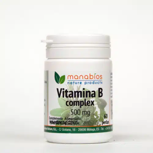 Vitamina B Complex 60/90 p. 500 mg. (MANABIOS)