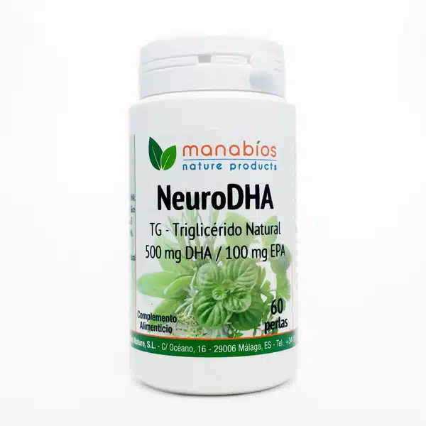 NeuroDHA (500mg.DHA / 100mg. EPA) TG 60p. 1000mg. (Manabios)