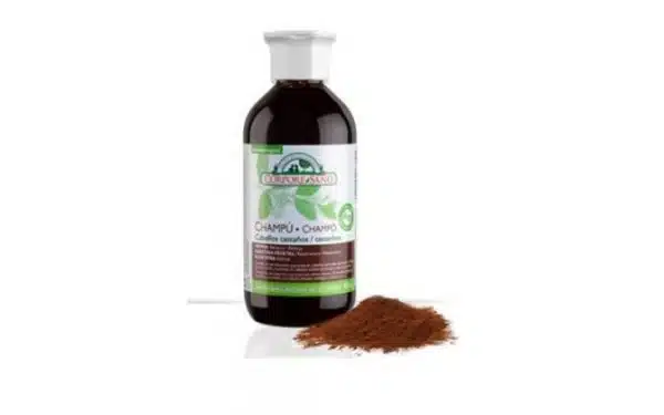 CHAMPÚ HENNA castaño 300ml.