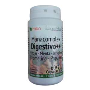 ManaComplex Estomacal - Gases 60 cápsulas vegetales