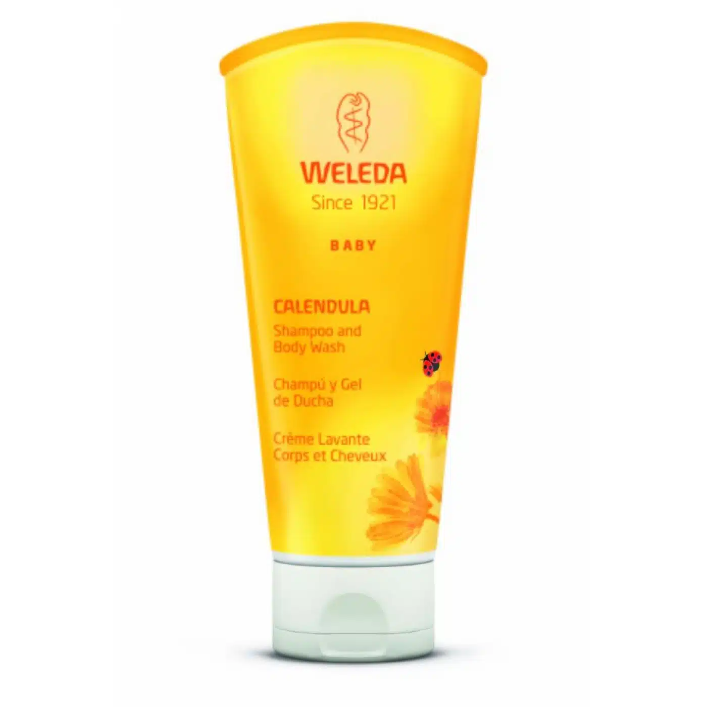 CHAMPU Y GEL DE DUCHA DE CALÉNDULA 200ml.