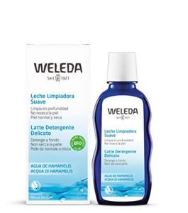 Leche limpiadora facial suave Weleda de 100 ml