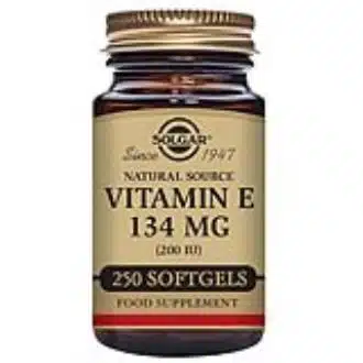 VITAMINA E 200UI (134mg) 250 Cápsulas blandas