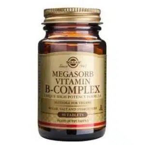MEGASORB B-complex 100comp. - SOLGAR