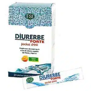 Diurerbe Forte Pocket Drink Limón 24 sobres Trepatdiet-ESI