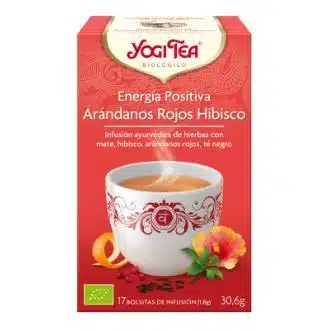 Yogi Tea Energía Positiva Arándano e Hibisco