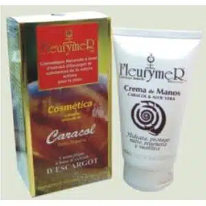 Crema de manos caracol con Aloe 80ml.