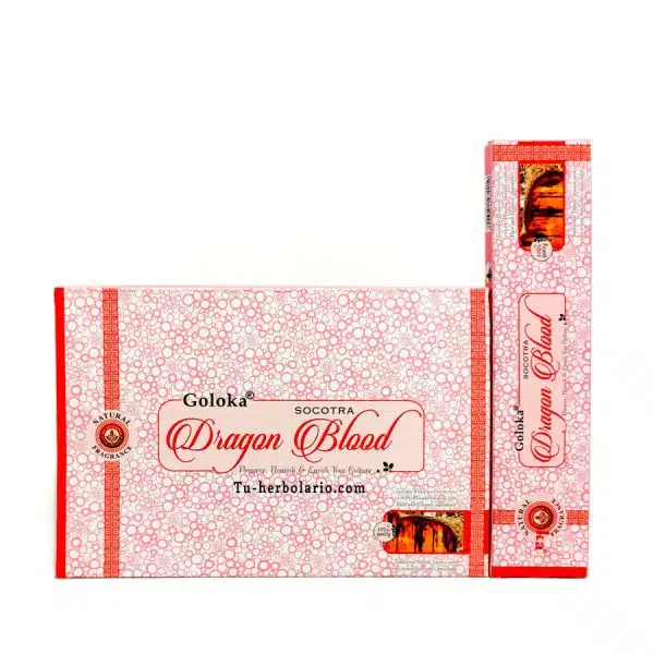 Incienso Goloka. Dragon Blood (Cajita de 15gr)