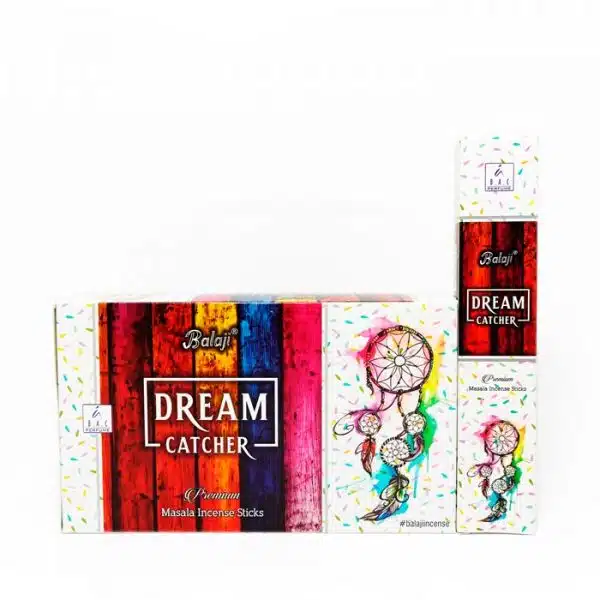 Incienso Balaji. Atrapasueños (Cajita de 15 gramos)