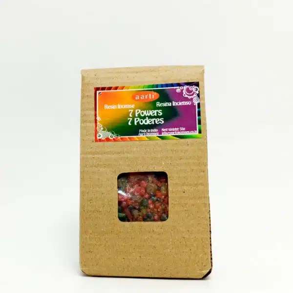 Incienso en grano. 7 Poderes 50g. Aarti