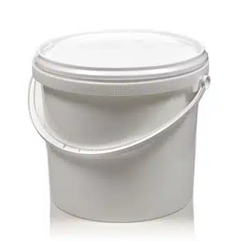 Cubo con asa y tapa incluida - 6 litros