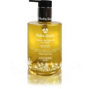 JABON DE MANOS JENGIBRE con dosificador 300ml. - RADHE SHYAM