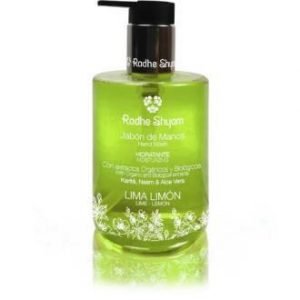 JABON DE MANOS LIMA LIMON con dosificador - RADHE SHYAM