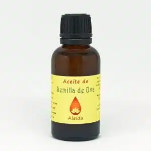 Aceite vegetal de semilla de uva ecológico Aleida