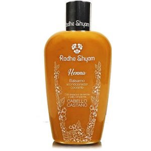 SUAVIZANTE HENNA CASTAÑO 250ml. - RADHE SHYAM