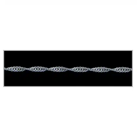 Cadena singapur plata 925 - 50cm. (1.2mm.)