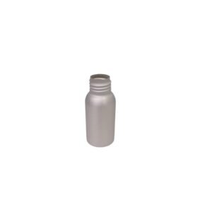 Botella de aluminio cilíndrica de 50 ml