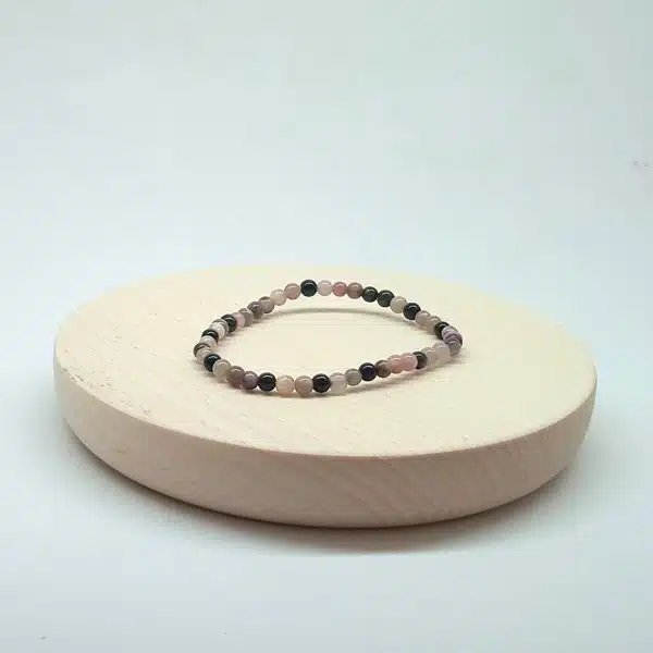 Turmalina Multicolor - Pulsera Bola 4mm