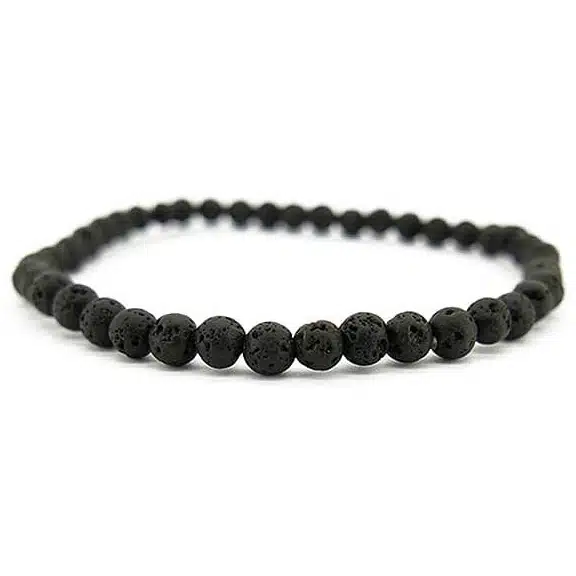 Pulsera Bolas de Lava (4-6-8-10mm) - Imagen 2