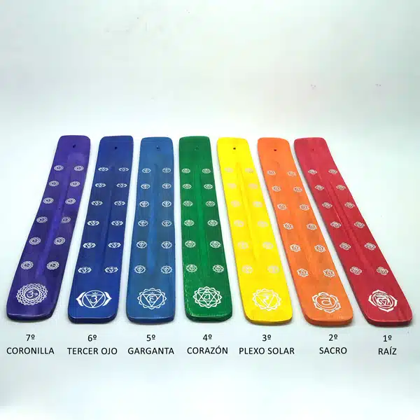 Incensario Tablilla Chakras