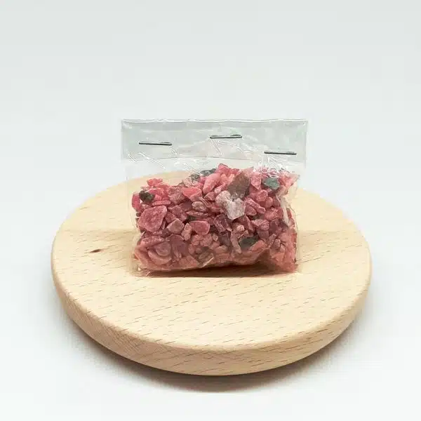 Rodocrosita Cristalizada Bolsa 50gr.