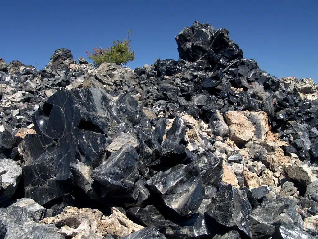 Yacimiento de obsidiana