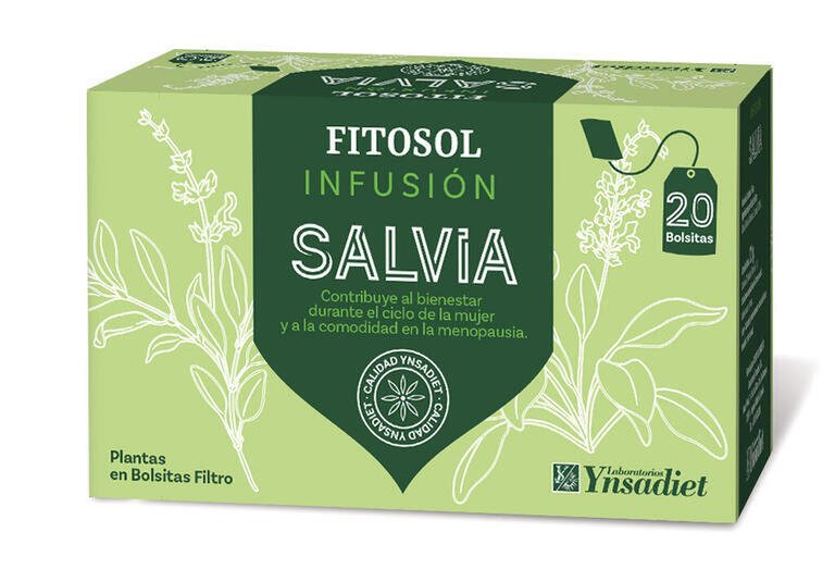 Infusión de salvia Fitosol Infusiones en filtros