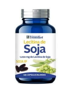 Lecitina de soja IP Ynsadiet 1200 mg 125 perlas