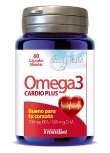 Omega 3 Cardio Plus Zentrum 60 cápsulas blandas
