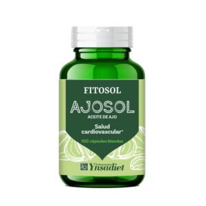 Envase frontal de Ajosol Ynsadiet 100 perlas