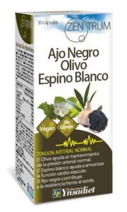 OLIVO,AJO NEGRO, ESPINO 30 CAP - ZENTRUM