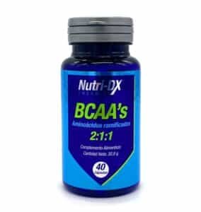 BCAAS Aminoácidos Ramificados 40 cap. - NUTRI DX
