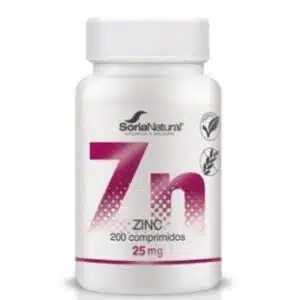 Zinc liberación sostenida Soria Natural 200 comprimidos
