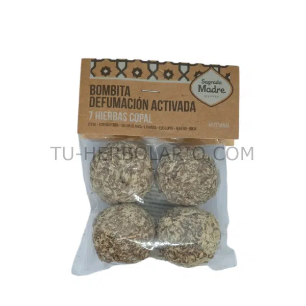Bombita Herbal de 7 Hierbas Copal: Beneficios y Usos de Sagrada Madre