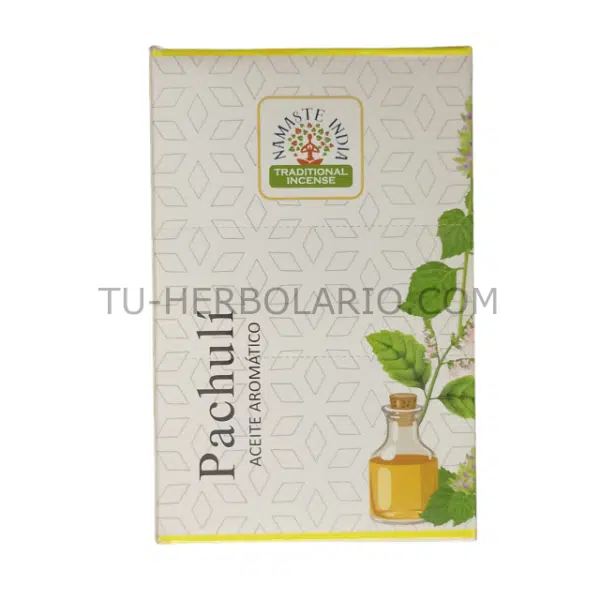 Aceite Aromático de Patchouli - NAMASTE INDIA - Imagen 2