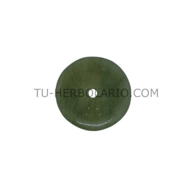 Colgante Donut de Aventurina Verde
