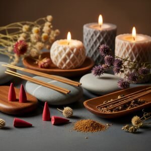 INCIENSOS, RESINAS Y VELAS: