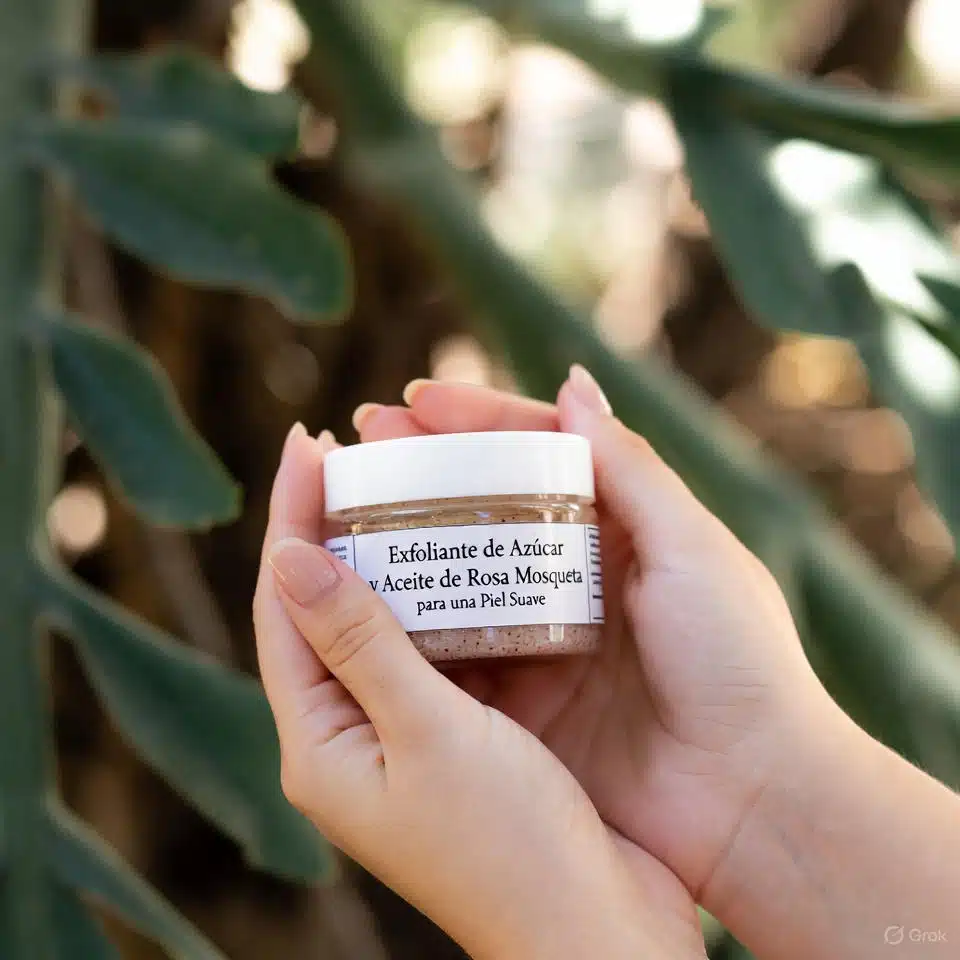 Exfoliante de azúcar
