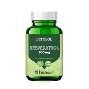Resveratrol 500mg. 60 cápsulas - FITOSOL